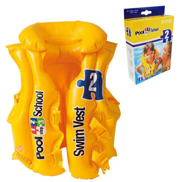 Gillet de natation gonflable pour enfant - Intex - 58660